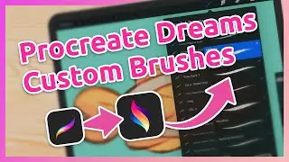 ✿ Import custom Brushes to Procreate Dreams ✿ FREE Brushes ✿