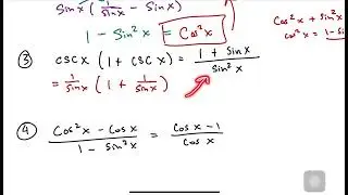 Verifying Trig Identities & Some Strategies on How to Approach Them