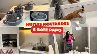 Novidades + comprinhas + panelas novas!