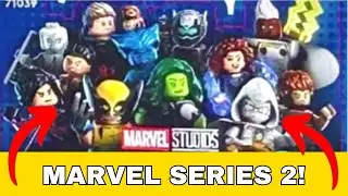 NEW Lego Marvel Minifigures Series 2 LEAKED! (AMAZING)