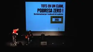 Concert "Tots en un Clam, POBRESA ZERO!" - Alberto San Juan
