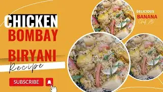 Chicken Bombay Biryani Masala Ki Recipe|Beef Bombay Biryani Masala with aloo @DeliciousBananaa