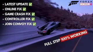 Forza Horizon 6 Online Fix & latest Update | Controller & Game Crash Fix