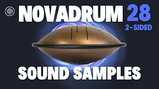 All scales steel tongue drum Novadrum 26 two-sided model