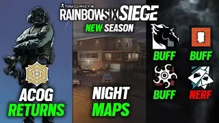 Rainbow Six Siege NEW SEASON - Hibana BUFF & More (Y10S4)