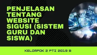 KELOMPOK 2 | CARA APLIKASI BERBASIS WEB | SIGUSI WEBSITE