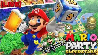 I Have to Take a SHOT EVERY STAR in Mario Party Superstars!