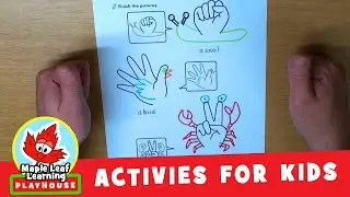 Rock, Paper, Scissors Activity for Kids | Maple Leaf Learning Playhouse