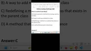Python coding challenge-368