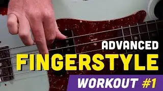 🎸 Advanced Fingerstyle Workout #1: Mastering Slow Tempo Sixteenth Note Grooves🔥