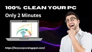 100% CLEAN YOUR PC | BAT FILE
