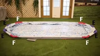 Bestway Power Steel Oval Frame Pool Setup Video