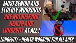 "Sit and Be Fit Workouts” Like “More Life Health Seniors” YouTube do NOT get Results for Elderly
