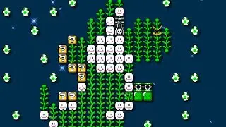 ☆★yoshi's egg hunt★☆ by a big nose 🍄Super Mario Maker 2 ✹Switch✹ No Commentary 