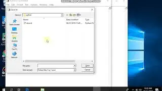 make a simple database application with python Tkinter  #2