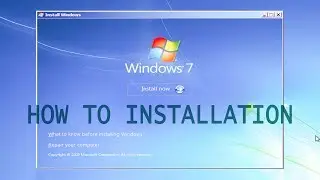 How To install Windows 7 From USB Flash Drive Very Easy 2019