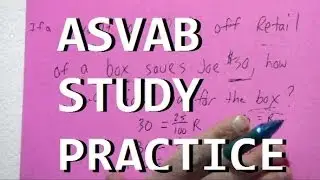 ASVAB Test Study Practice - Word Problem