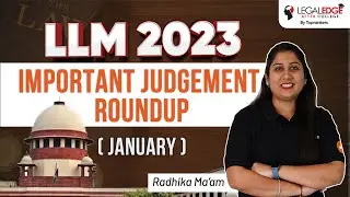 5 Important Judgements of January 2023 | Important Judgements of 2023 | Important Judgement