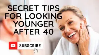 Secret tips for looking younger after 40years. #antiaging  #secret_tips  #womenhealth