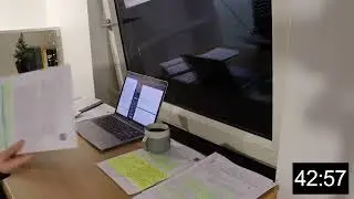 ادرس معي📚📕 بتقنية البومودورو 💖تحت صوت المطر👌