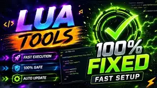 LUA Tools Setup 2026 | 100% Fixed & Fast Installation Guide | No Errors!