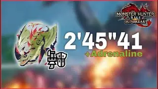[MHR:SB] Espinas Gunlance Adrenaline 2'45