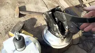 подсос вакуумного усилителя  тормозов ВАЗ 2110