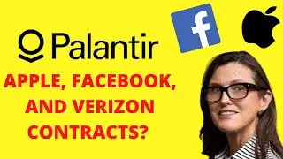 PALANTIR APPLE, FACEBOOK, AND VERIZON CONTRACTS! - Huge Rumors! - (Pltr Stock Analysis)