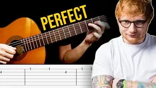 PERFECT Guitar Tabs Tutorial (Ed Sheeran)
