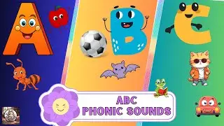 ABC Phonics Song | A to Z Letters with Fun Words & Rhymes for Kids  @AppyBuds  #abcd #nurseryrhymes