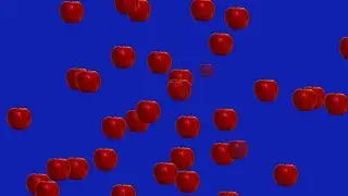 Apple Rain Effect |  Green screen Video | Green Screen Effects | VFX Animation