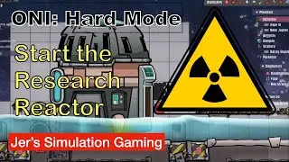 Oxygen Not Included: Hard Mode 24 - Start the Research Reactor