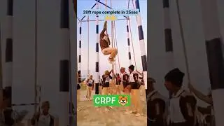 CRPF Tiger 🐯 In Training Centre 