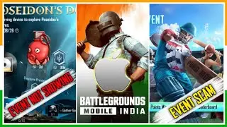 BGMI IOS RELEASE ? | POSEIDONS DOMAIN EVENT NOT SHOWING | BGMI TWITTER LOGIN PROBLEM |