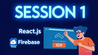 React.js Tutorial – Session 1: Setup React App in Firebase IDX 🚀 (Beginner Friendly)