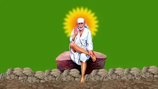 Sai Baba Green Screen Video