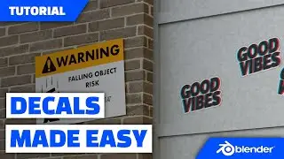 Blender 3D Sticker Tutorial: Fast and Easy