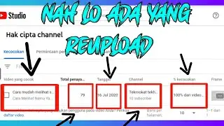 Cara Melihat Video Kita Yang Di R3UPLO4D Orang Lain