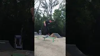 board slide on a 10.1 wide #skateboard