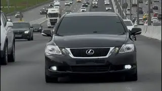 ТРАССА В МОСКВУ НА LEXUS GS350
