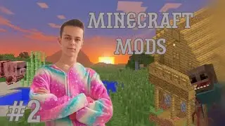 Minecraft Mods! Нашел место для дома. #2