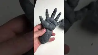 Baby hand sculpture sketch