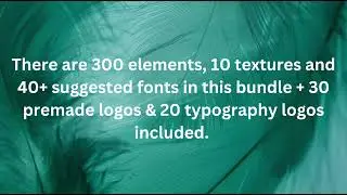 Create thousands of stunning high quality logos with this logo creation kit