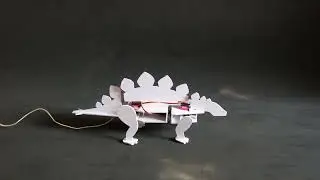 Arduino Stegosaurus Robot - หุ่นยนต์ไดโนเสาร์ด้วย Arduino