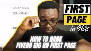 How to Rank Fiverr Gig on first page- I ranked my fiverr gig in 9 hours