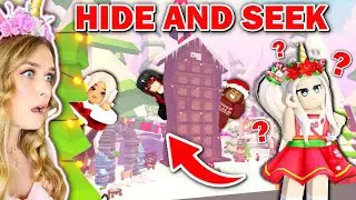 Hide And Seek *NEW* Christmas Map In Adopt Me! (Roblox)