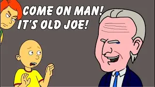 Caillou Meets Old Man Brandon And Gets Rescued By Leo!