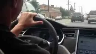 Tesla Model S Test Drive Get Amped