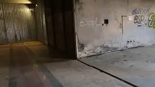 заброшенный торговый центр . кипр