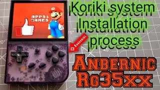 Anbernic RG35XX new update Koriki  installation process